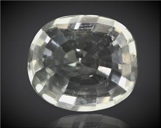 White Zircon Natural Certified 2.99 carats (DIN 90238 )